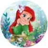 пример раскраски милашка русалочка