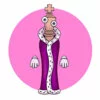 пример раскраски удивительный цифровой цирк король кинг