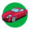пример раскраски гоночная машина ниссан 350 z