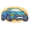 пример раскраски мерседес slk 350