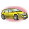 пример раскраски мерседес r 350 cdi