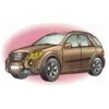 пример раскраски мерседес ml 350