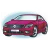 пример раскраски мерседес cl 550 sport