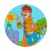 пример раскраски печкин простоквашино