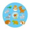 пример раскраски домашние животные и аквариум