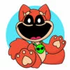 пример раскраски улыбающиеся твари kiko shiba inu