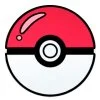 пример раскраски покебол (pokeball) шар покемонов