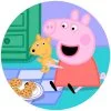 пример раскраски играет с зеброй зоей