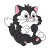пример раскраски котенок хулиган