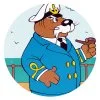 пример раскраски капитан морж