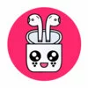 пример раскраски аэйрподс (airpods)