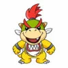 пример раскраски bowser junior марио