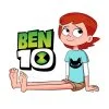 пример раскраски гвен теннисон бен 10