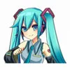 пример раскраски hatsune miku