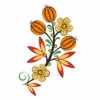 пример раскраски хохлома арбузик