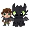 пример раскраски иккинг и его друг беззубик