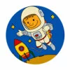 пример раскраски космонавт прилетел на луну