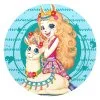 пример раскраски ллуэлла лама и флиси энчантималс