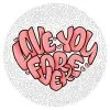 пример раскраски love you forever