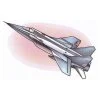 пример раскраски миг-31 — советский и российский сверхзвуковой высотный истребитель-перехватчик