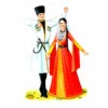 пример раскраски национальный костюм чеченский