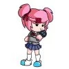 пример раскраски natsuki