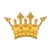 пример раскраски необычная золотая корона