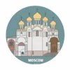 пример раскраски российский храм