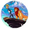 пример раскраски симба признанный король