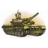 пример раскраски танк т-72