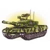 пример раскраски танк т-90