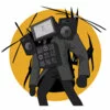 пример раскраски титан тв мэн апгрейд