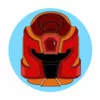пример раскраски тоботы шлем