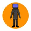 пример раскраски tv мэн скибиди туалет