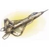 пример раскраски военный самолет истребитель f-22 raptor