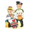 пример раскраски воронежский народный костюм