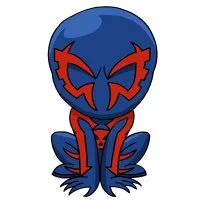 Цветной вариант раскраски новый 2099