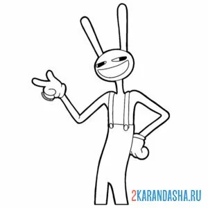 Раскраска джекс