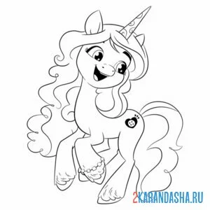 Раскраска иззи мунбоу
