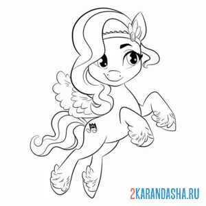 Раскраска пипп петалс