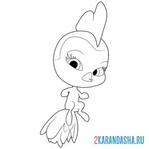 Раскраска орикко квами