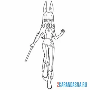 Раскраска вольпина