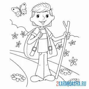 Раскраска дядя федор простоквашино