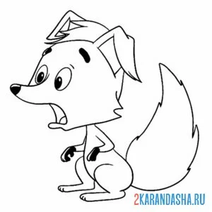Раскраска тама-тама простоквашино