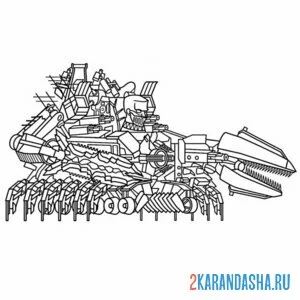 Раскраска апокалиптик g-man 1 скибиди туалет