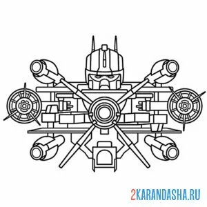 Раскраска деструктор астро туалет