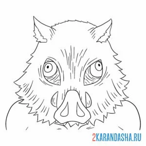 Раскраска иноске хашибира