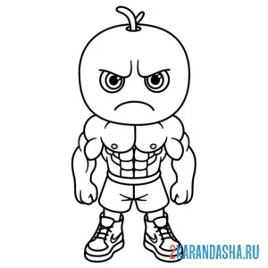 Раскраска ю-дин-дин-дин-дюн ма-дин-дин-дин-дюн итальянские животные
