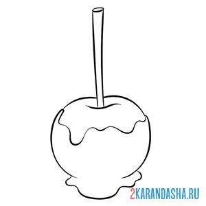 карамельное яблоко