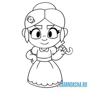Раскраска пайпер